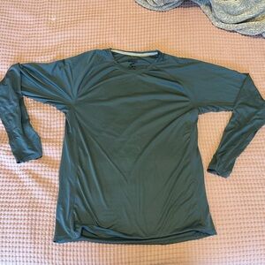 Brooks Gray Long Sleeve — running